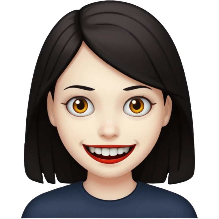 خنده ی خیلی ترس ناک emoji