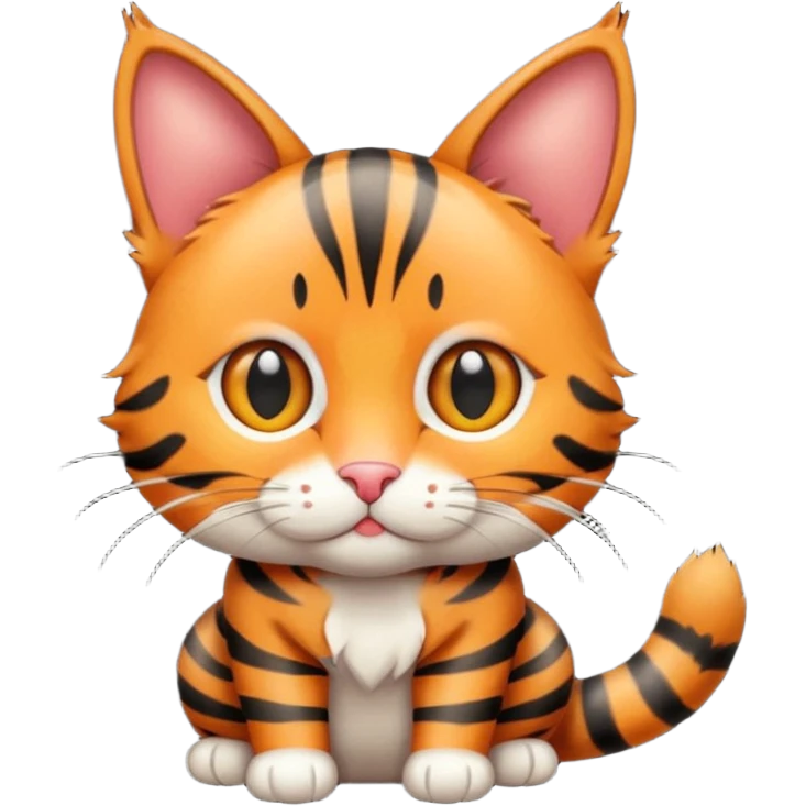 Toyger katze emoji