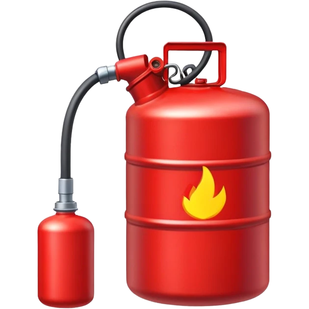 Red Fuel canister emoji