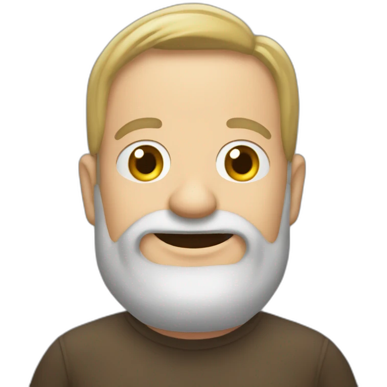 Eric Zemmur buvant de la biere emoji