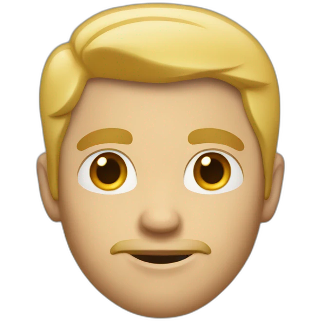 Notion styled man emoji
