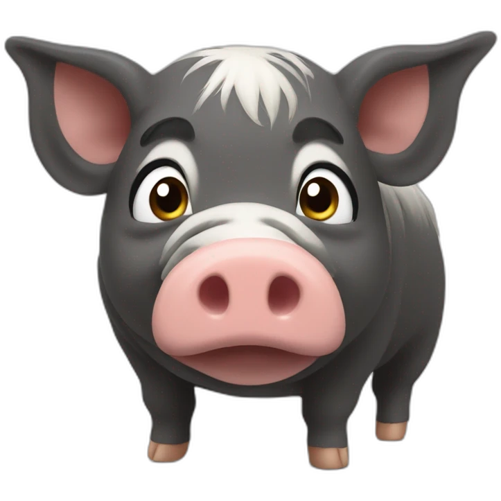 Cochon qui pete emoji