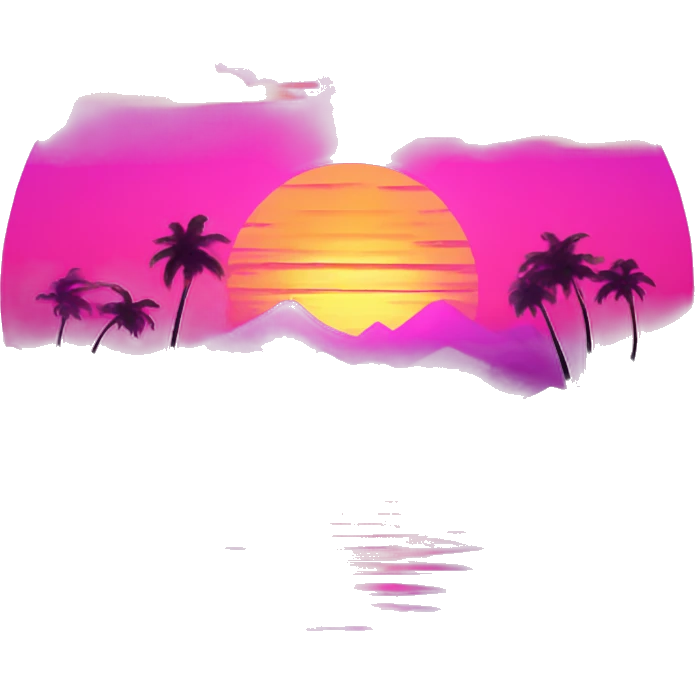 Synthwave sunset  emoji