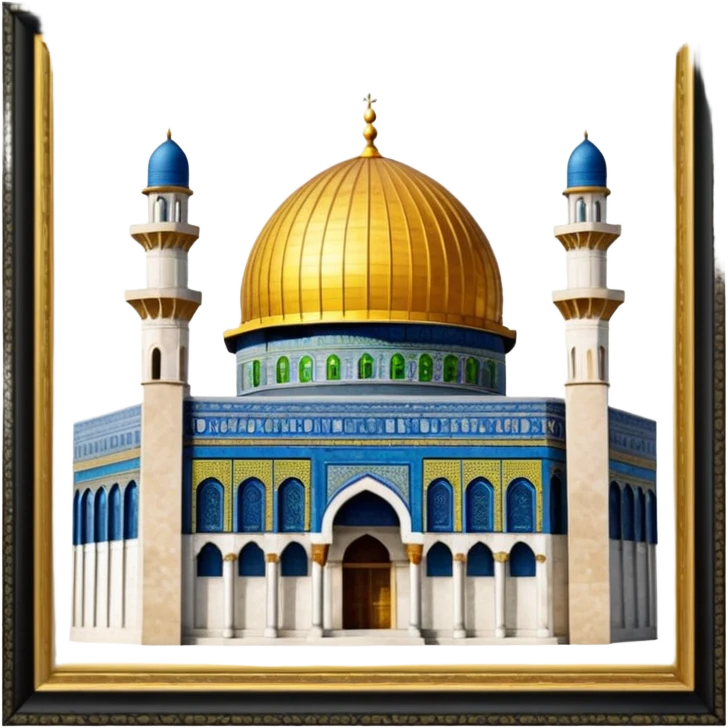 Dome of the rock, Palestine emoji