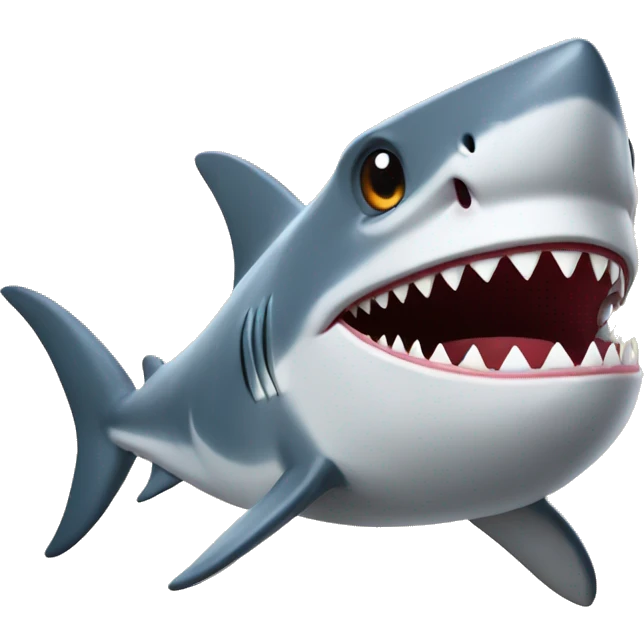 shark with tophat emoji