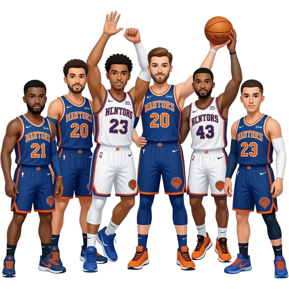 Knicks on fire emoji