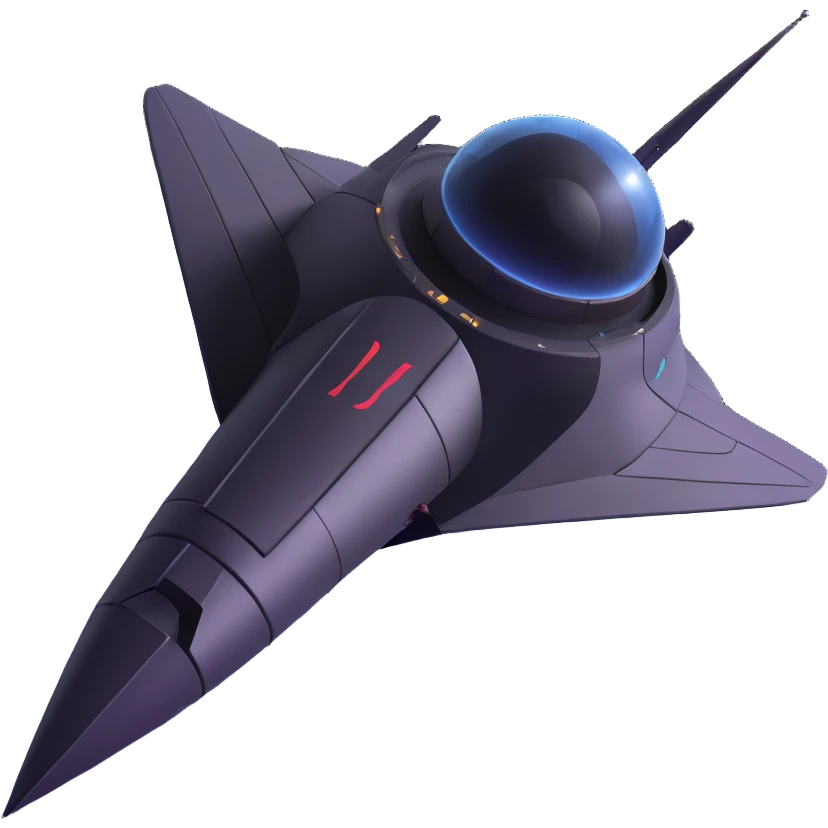 black knight satellite, dramatic lighting, orbiting Earth emoji