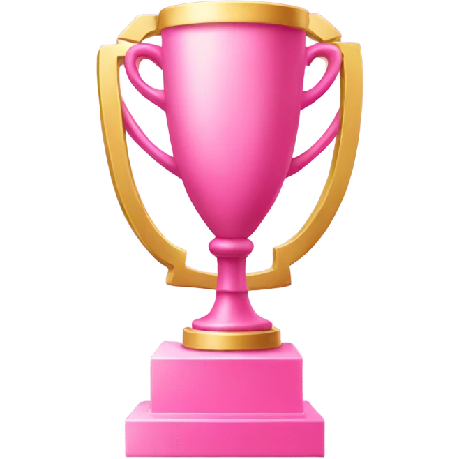 PINK trophy emoji