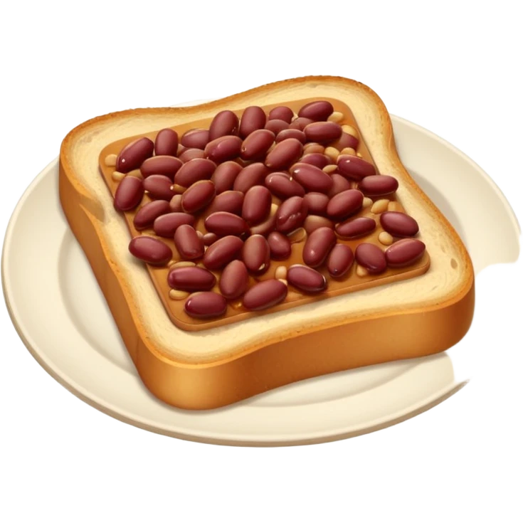 Beans on toast emoji
