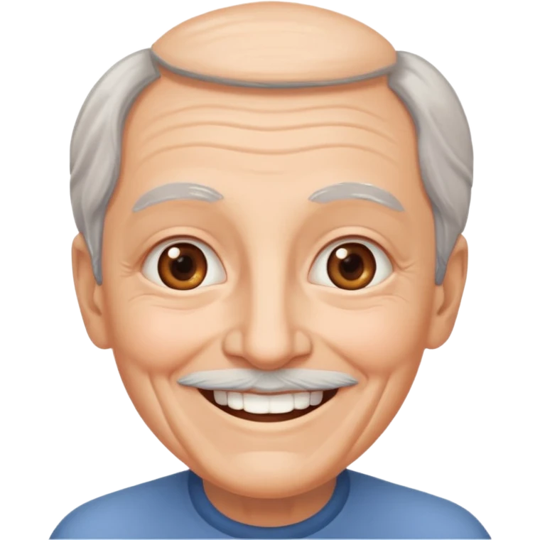 make a character looks like 67 smilimg with eyes and face emoji