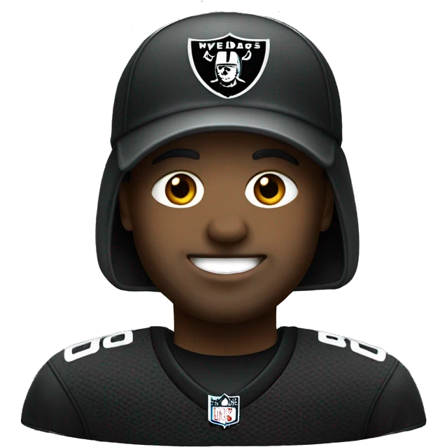 las vegas raider fan emoji