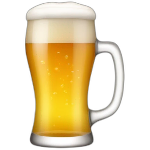 Macro qui boit une biere emoji