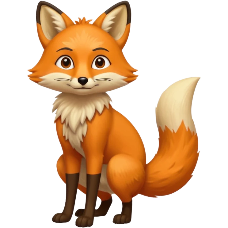 Eqypt fox (full body) emoji