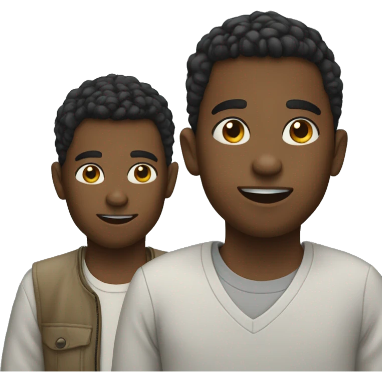 Three boys emoji