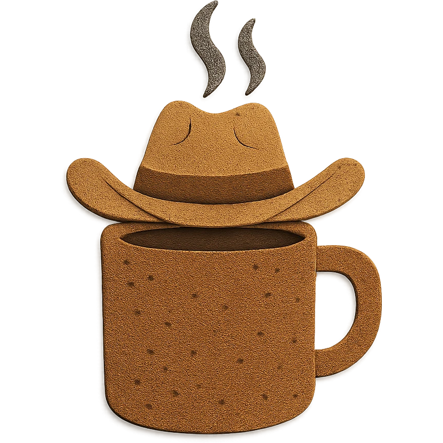 cowboy coffee emoji