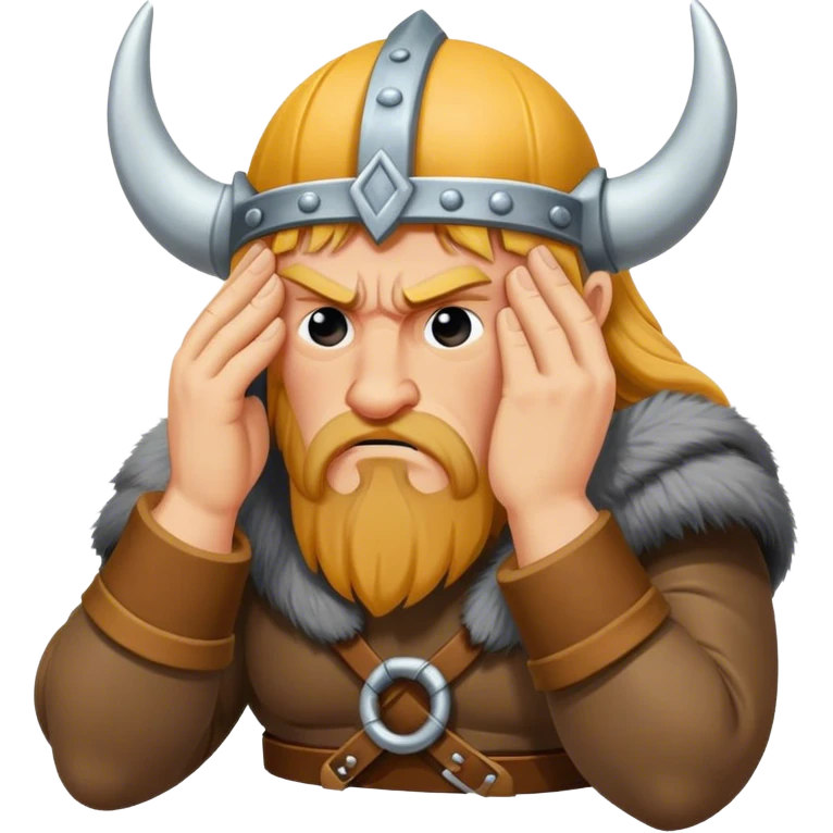 Viking Facepalm emoji