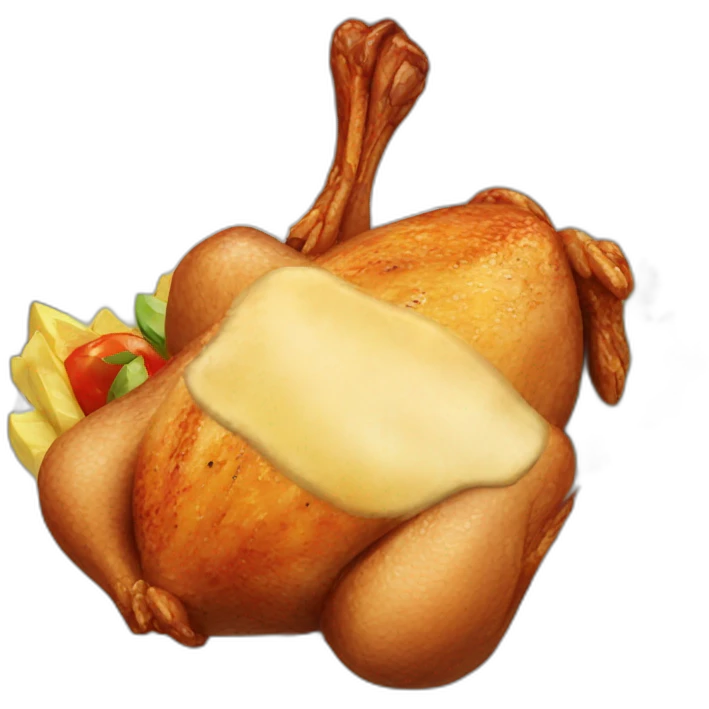 Pollo asado emoji