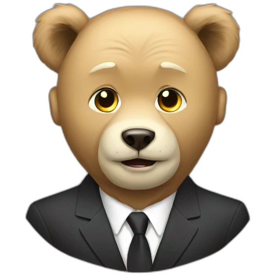 Putin in his bear emoji