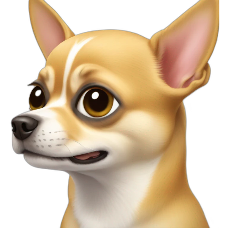 Perra Chihuahua corona emoji