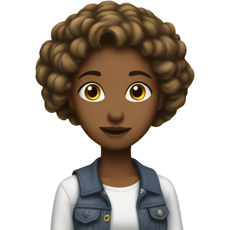 menina clm emoji