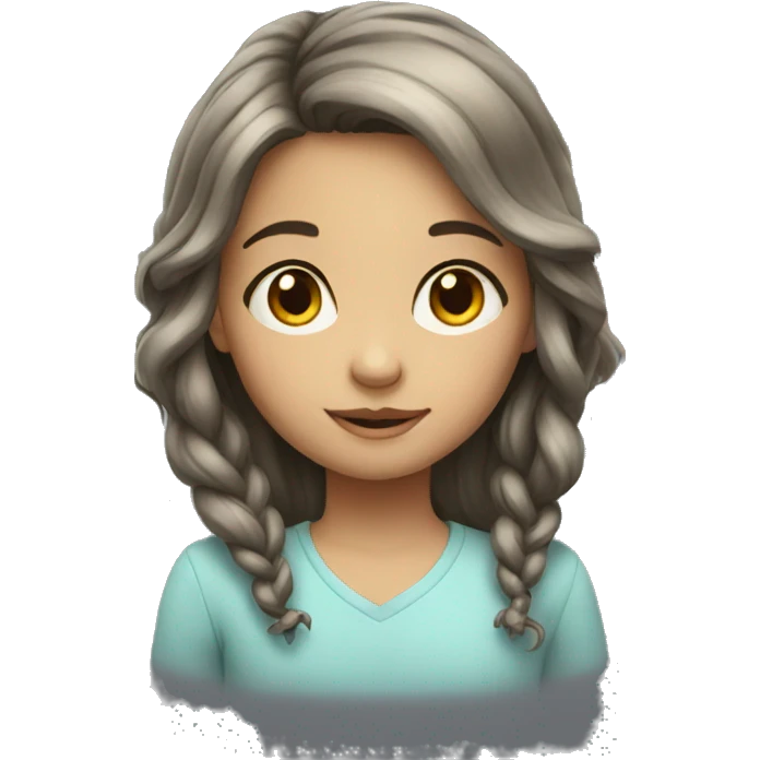 a small girl emoji