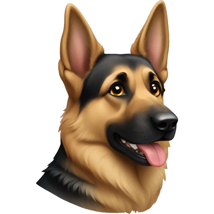 German Shepard emoji