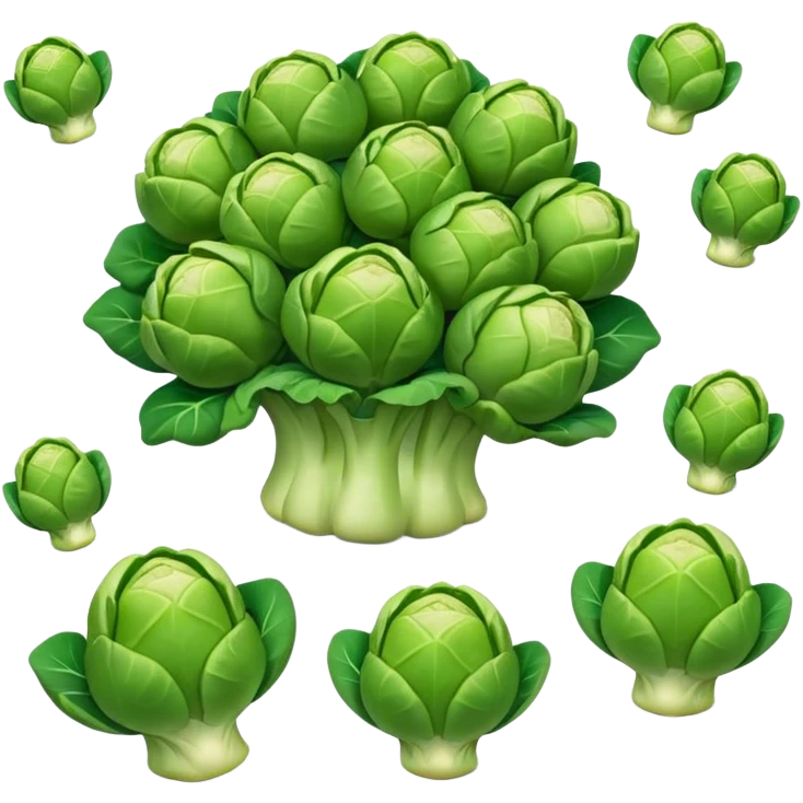bunch of brussels sprouts emoji
