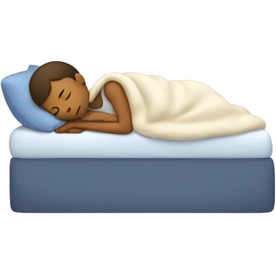 sleeping on bed emoji