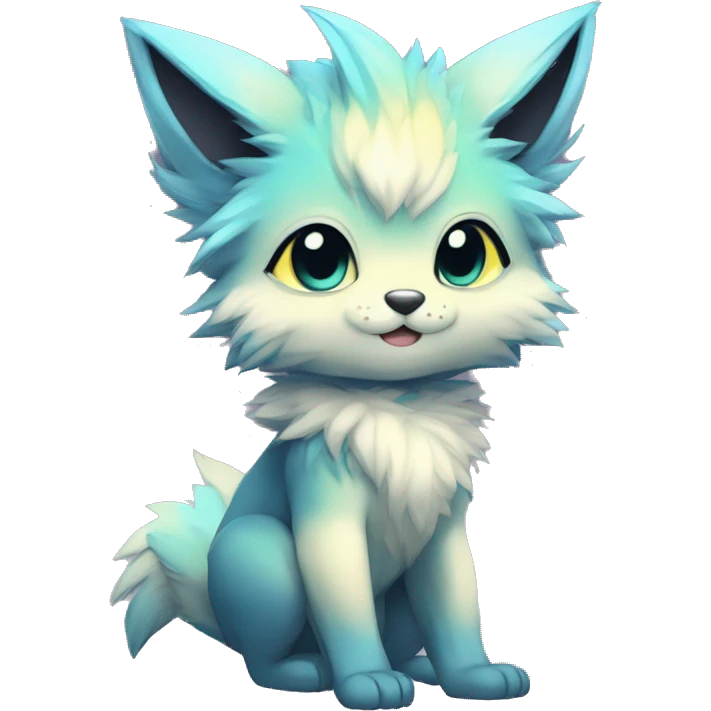 Anthro-Edgy-Gradient-Fantasy-Fur-Sona-Chibi-Shiny-Fakémon-Hybrid full body emoji
