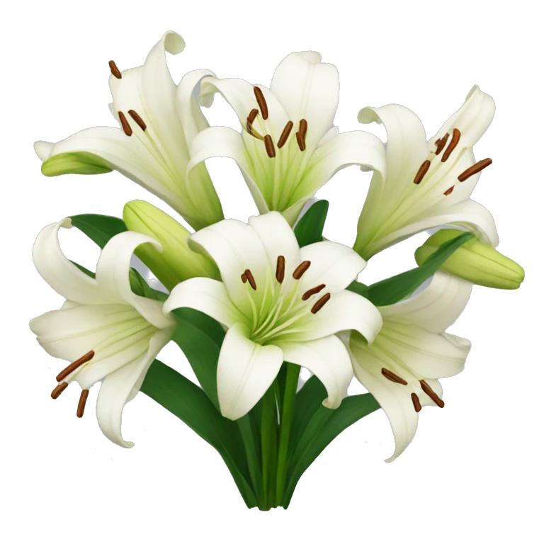Lilies emoji