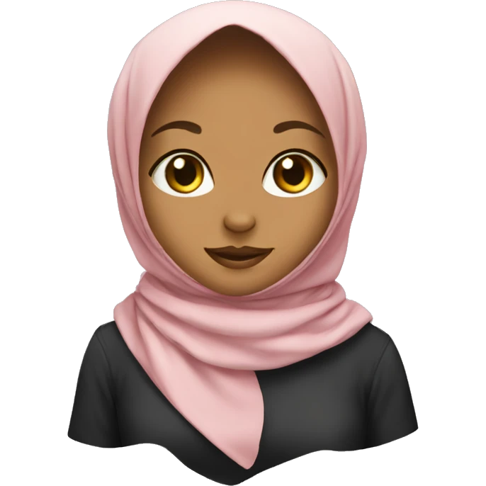 A kitten in a hijab emoji