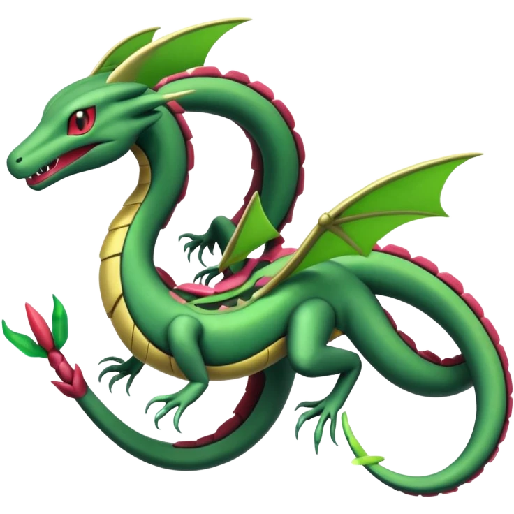 Zygarde-Flygon-Rayquaza-Seviper-Salazzle-fusion emoji
