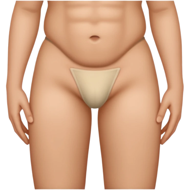 Head between thighs emoji