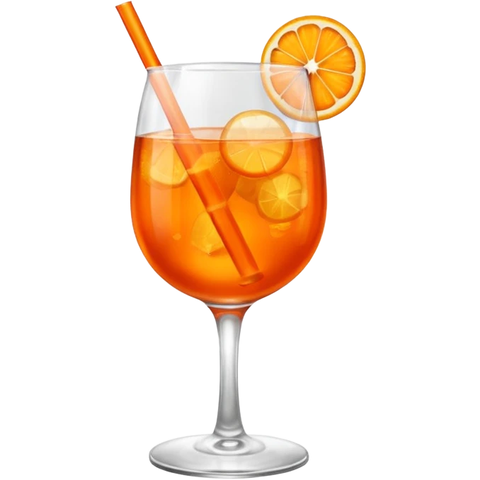 Aperol spritz drink  emoji