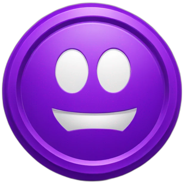 casino purple token emoji