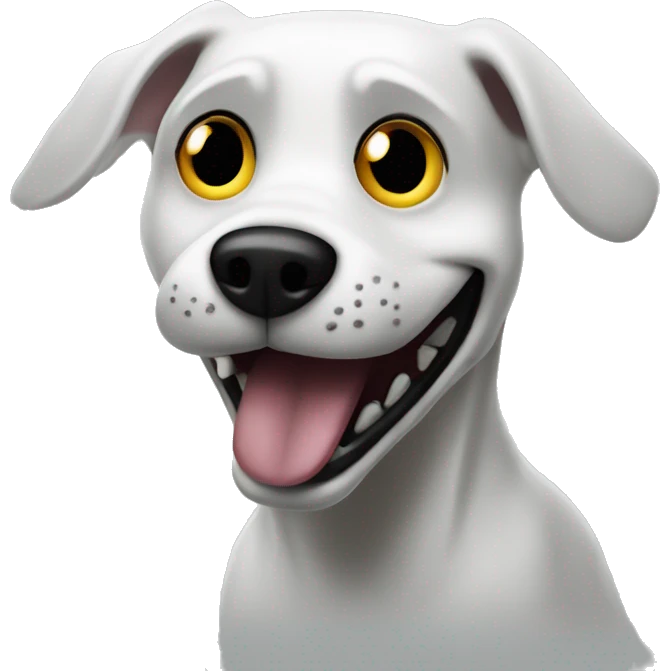 Nightmare Before Christmas Zero ghost Dog  emoji