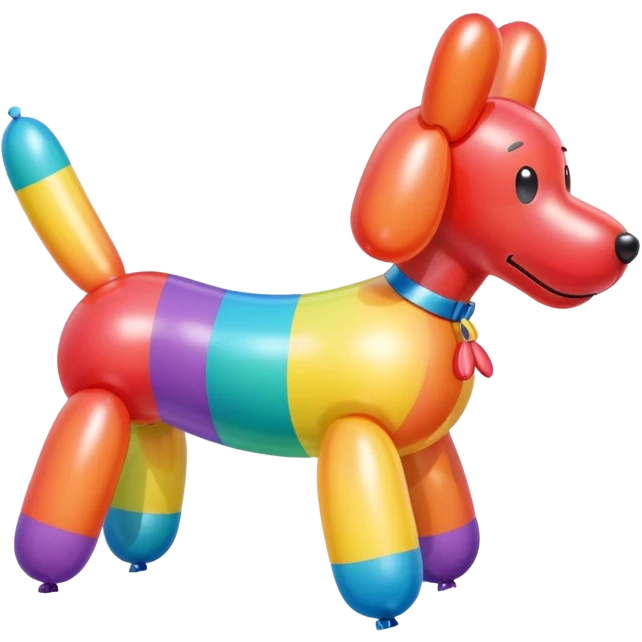 Cachorro de balão emoji