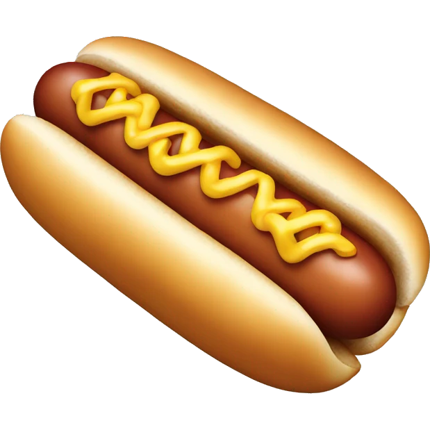 Hotdog emoji