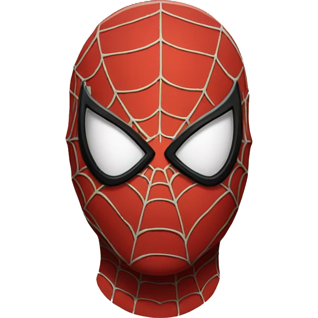 spiderman mask emoji