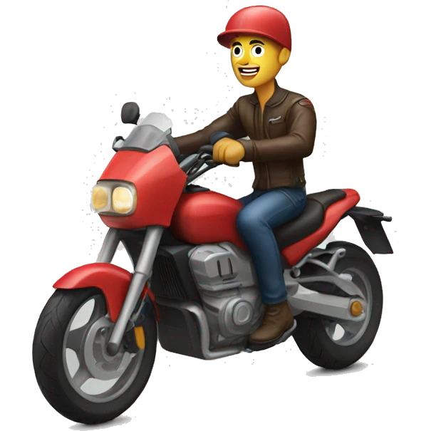 Moto RIDER delivery emoji