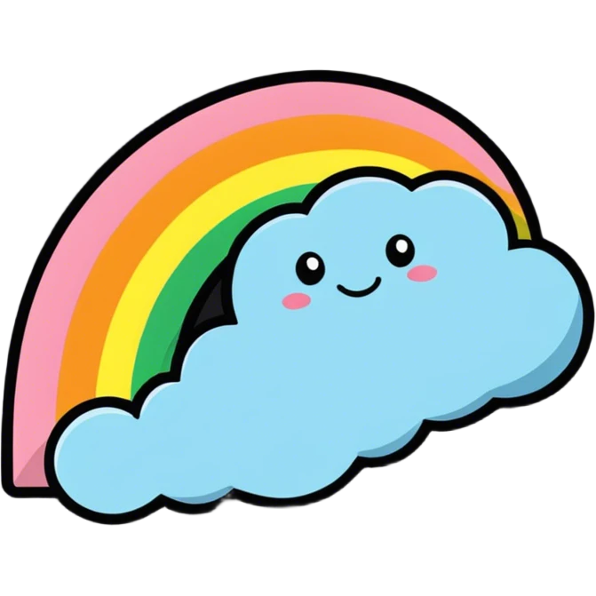 Afe rainbow emoji