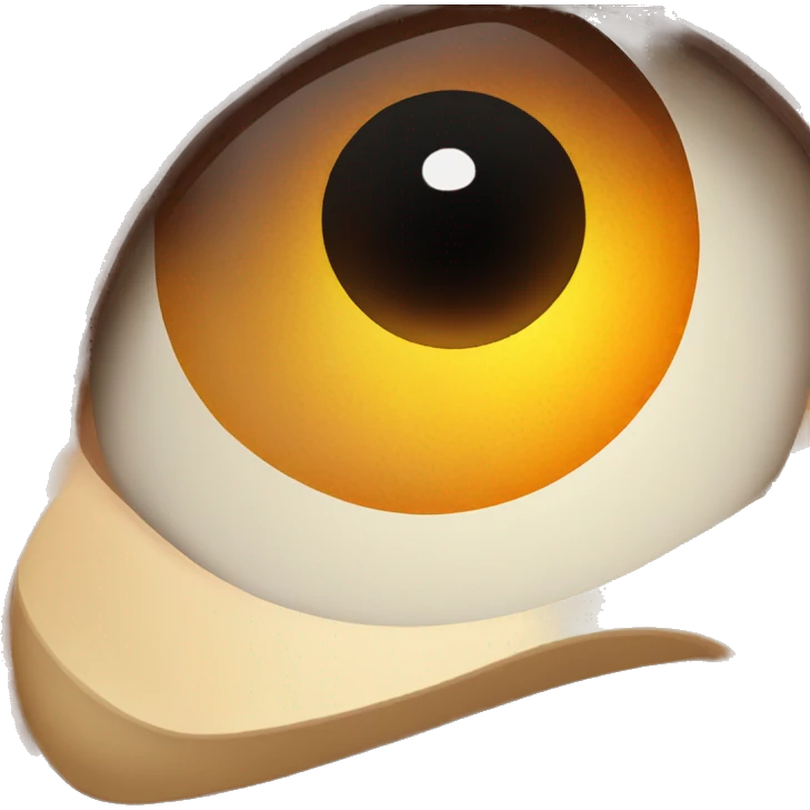 burnt eyes from looking to the eclipse emoji
