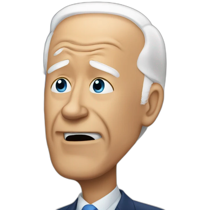 Biden crying emoji