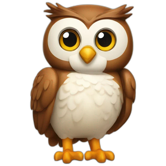 happy owl thumbs up emoji