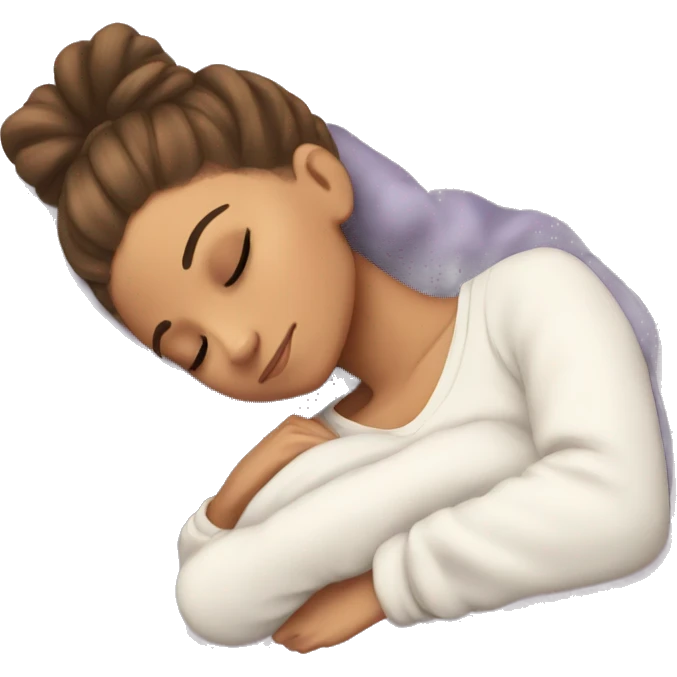 Ariana Grande sleeping emoji