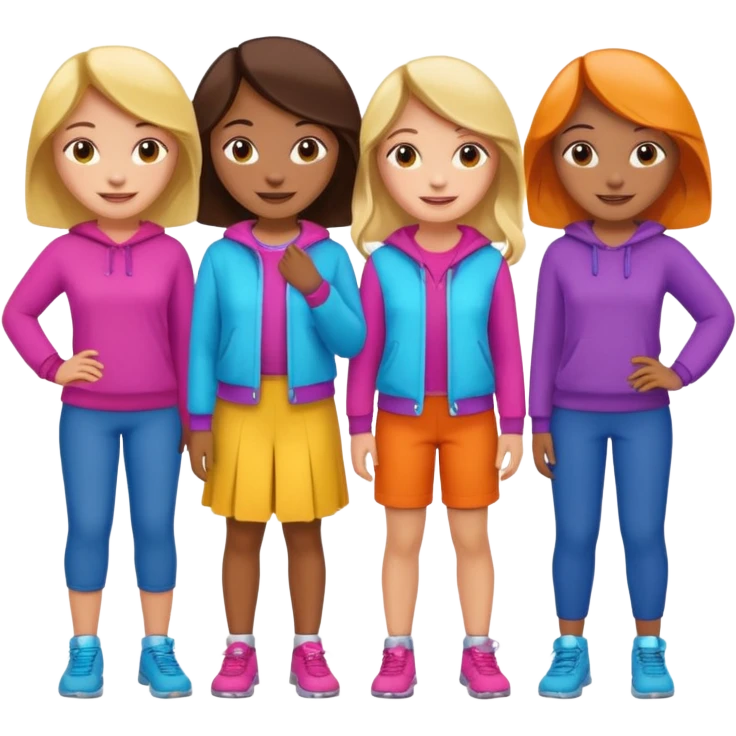 girls power emoji