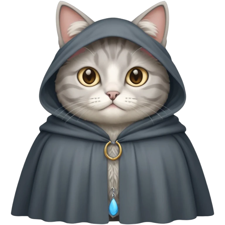 cat in cloak emoji