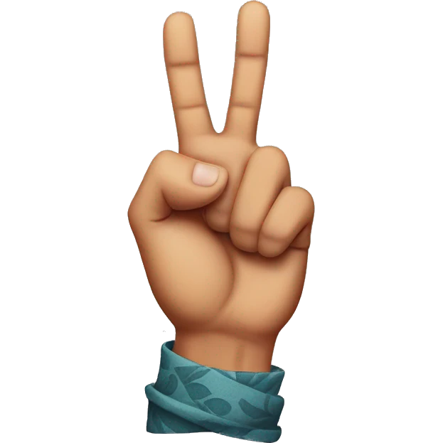 Tattoo hand Shaka emoji