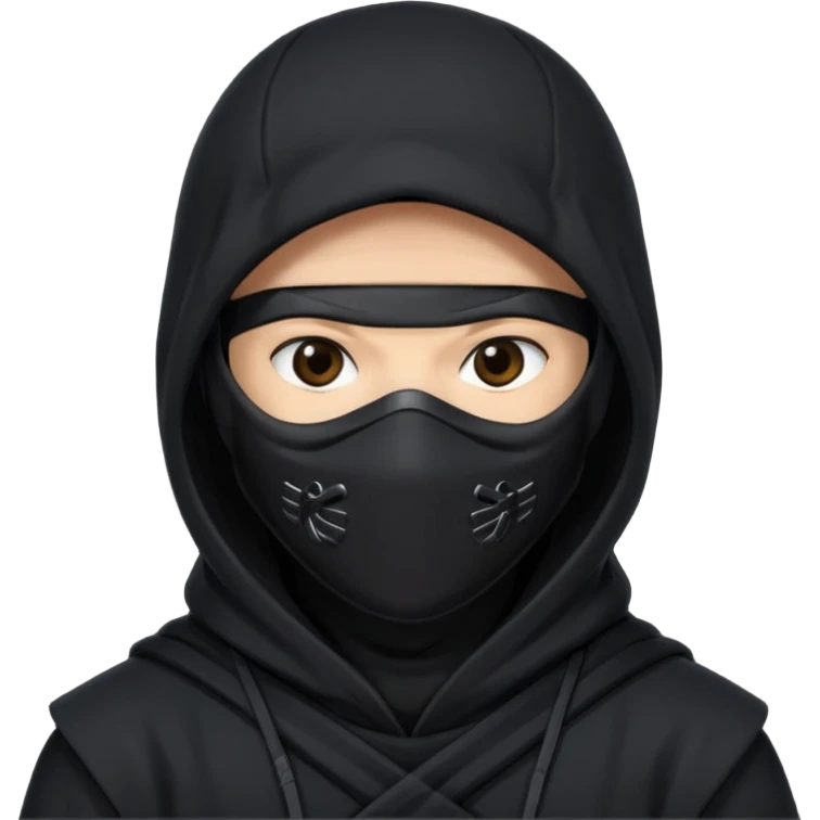 Dame un ninja sin boca emoji