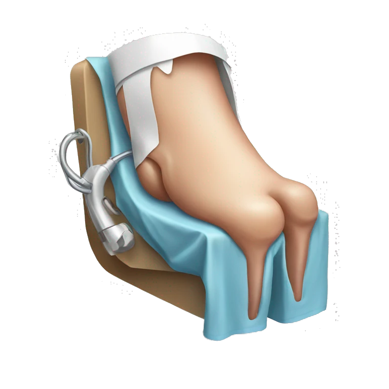 Knee surgery  emoji